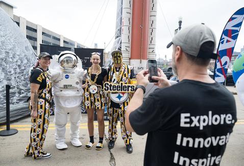 NASA Kicks Off Inspiration Tour with Steelers vs. Falcons Game