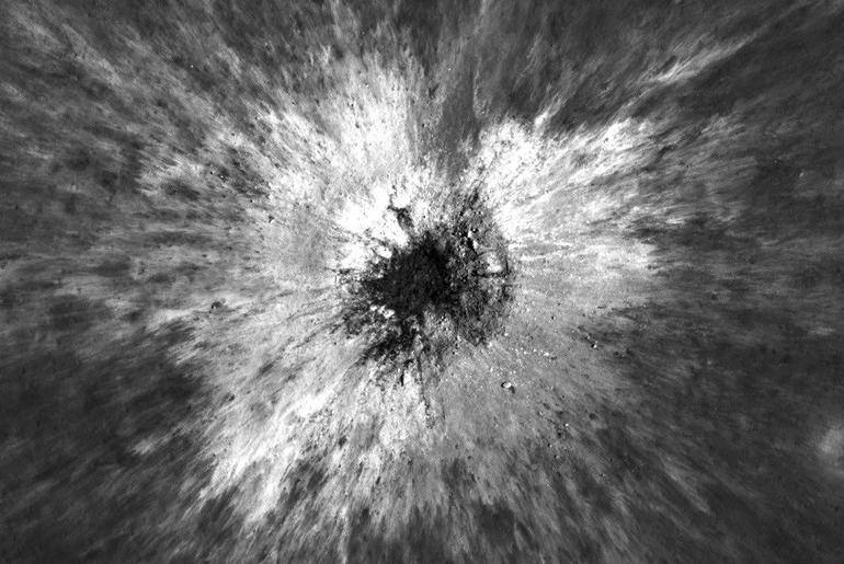 APOD: 2026 September 23 – A New Lunar Crater: McGetchin