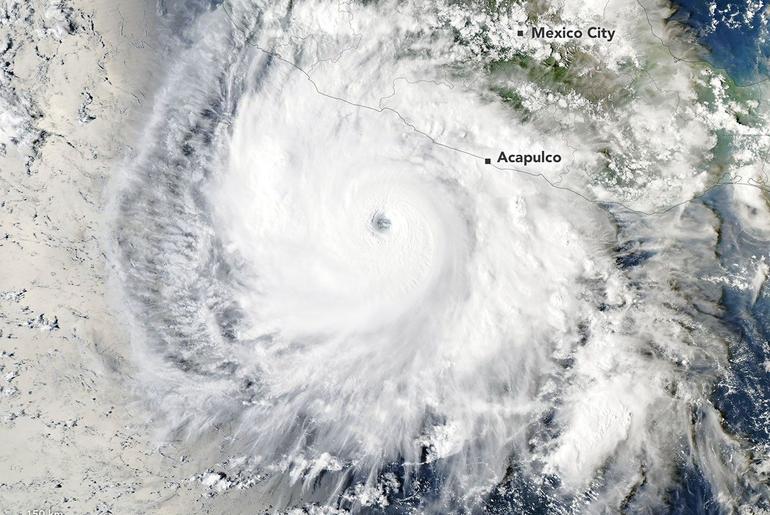Explosive Intensification for Hurricane Polo