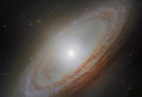 Hubble Spots Chaotic Secret in Galaxy