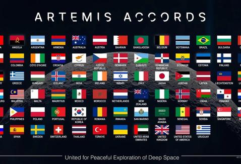 NASA Celebrates as Artemis Accords Surpasses 75 Signatories