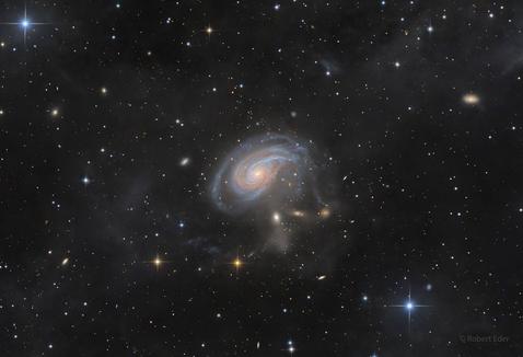 APOD: 2026 September 30 – Arp 78: Peculiar Galaxy in Aries