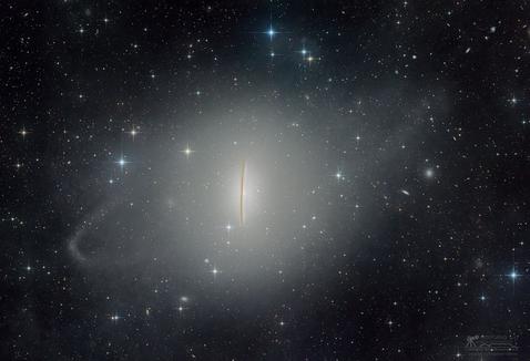 APOD: 2026 October 5 – M104: The Sombrero Galaxy’s Tidal Streams