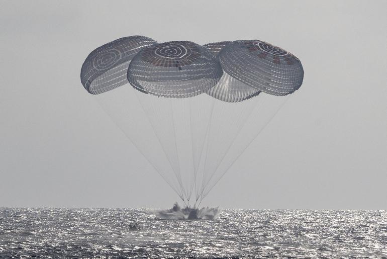 NASA’s SpaceX Crew‑12 Splashes Down, Sets Briefing to Discuss…
