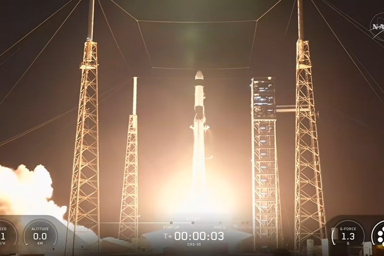 NASA Science, Cargo Launch on 35th SpaceX Resupply Mission to…