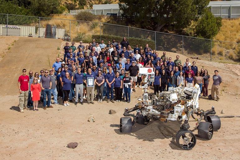 NASA’s Record-Setting Perseverance Rover Team
