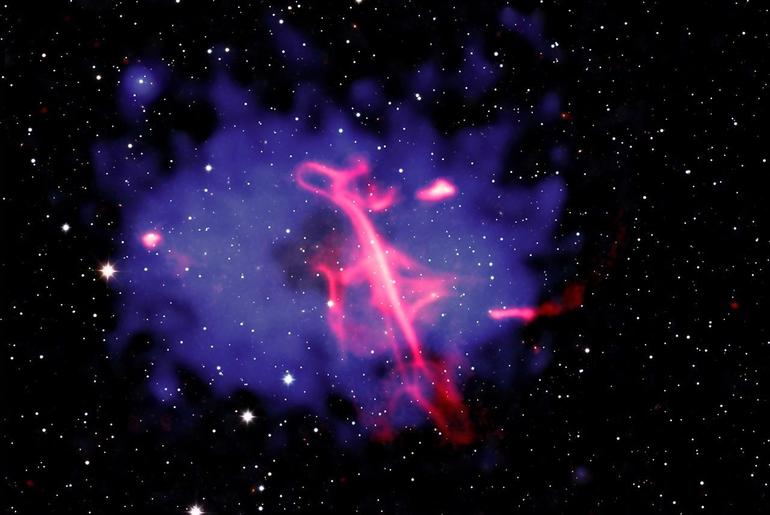 NASA’s Chandra Breaks Down ‘Treble Clef’s’ Galaxy Cluster…