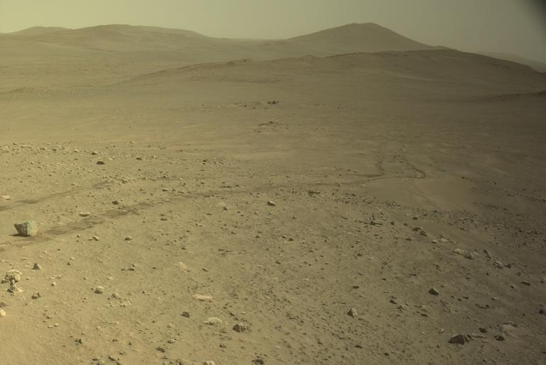 Tracks Along the Longest Drive on Another World
