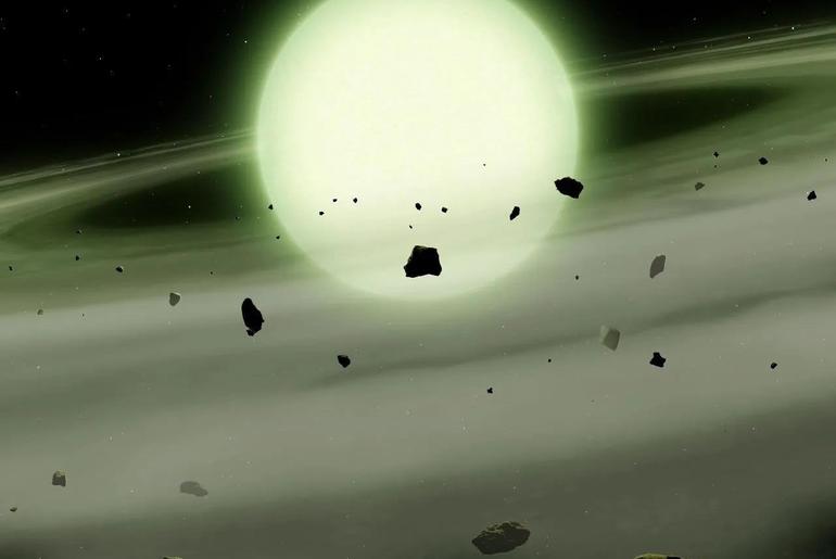 APOD: 2026 October 22 – The First Green Star, WD J1330+6435