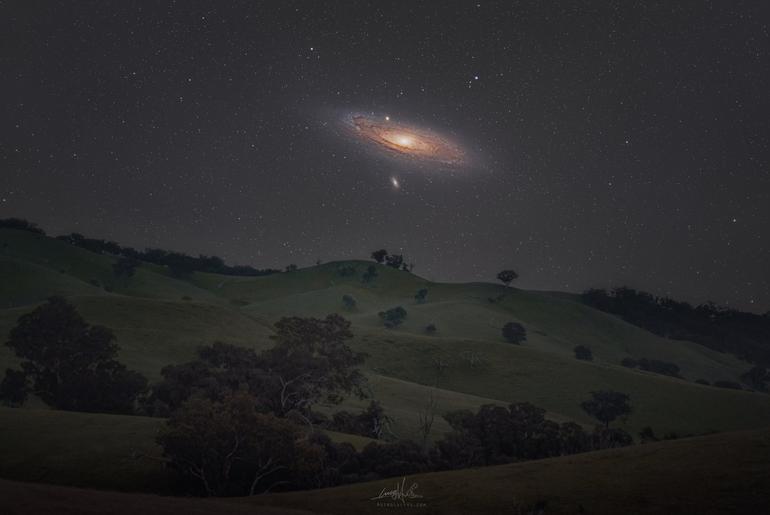 APOD: 2026 October 23 – Andromeda in Southern Spring