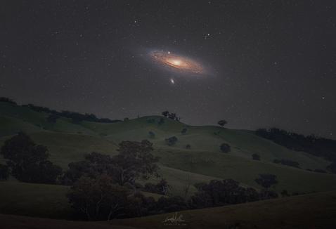 APOD: 2026 October 23 – Andromeda in Southern Spring