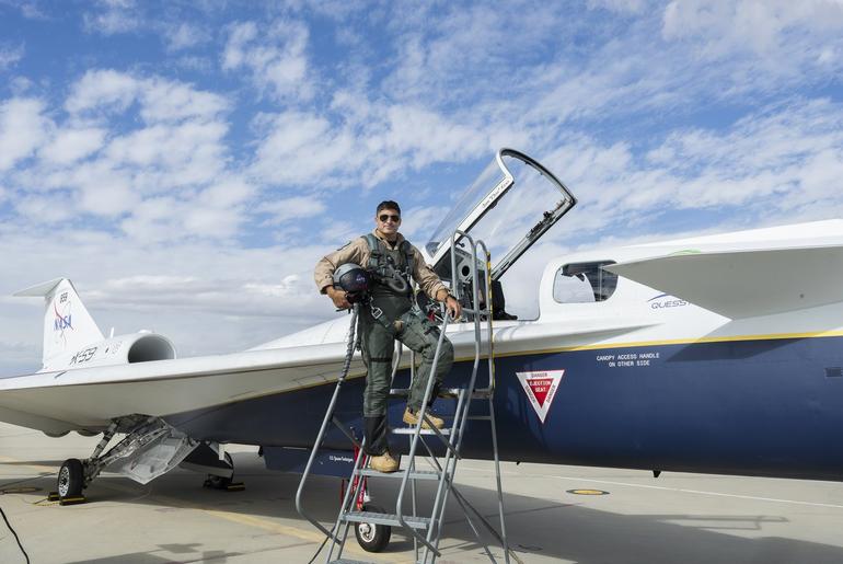 NASA’s X-59 Aircraft and Test Pilot